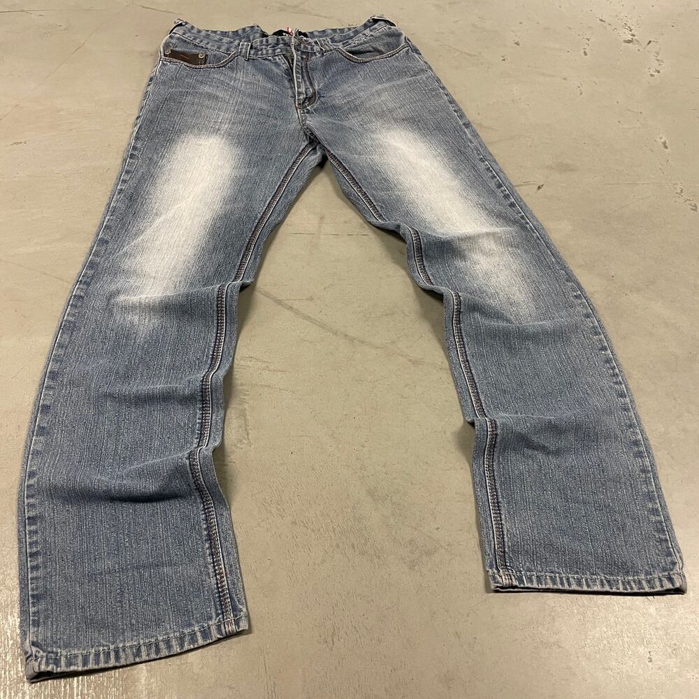 Vintage Y2K avant guard Mecca skate jeans 32x34 no button